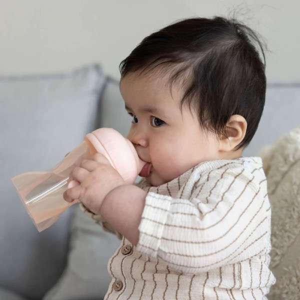 Фото - Чашка-непроливайка дитяча Difrax 704 Caramel