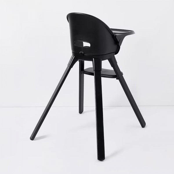 Фото - Стільчик для годування класичний Twistshake Black (78939)