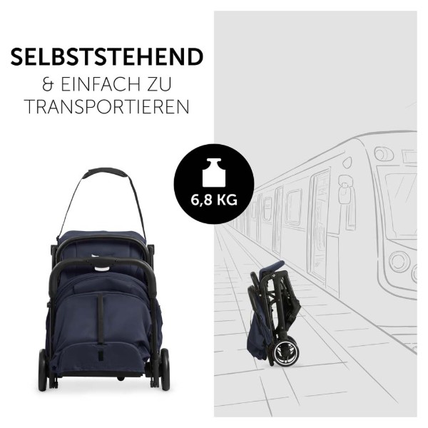 Фото - Коляска прогулочная HAUCK Travel N Care Dark Navy Blue