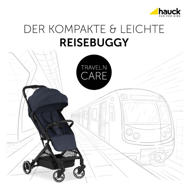 Фото - Коляска прогулочная HAUCK Travel N Care Dark Navy Blue