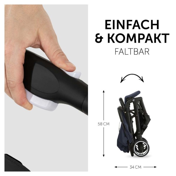 Фото - Коляска прогулочная HAUCK Travel N Care Dark Navy Blue