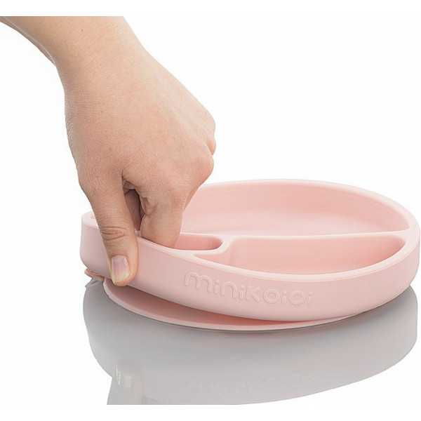 Фото - Тарілка для малюка MinikOiOi Portions - Mineral Blue (101050003)