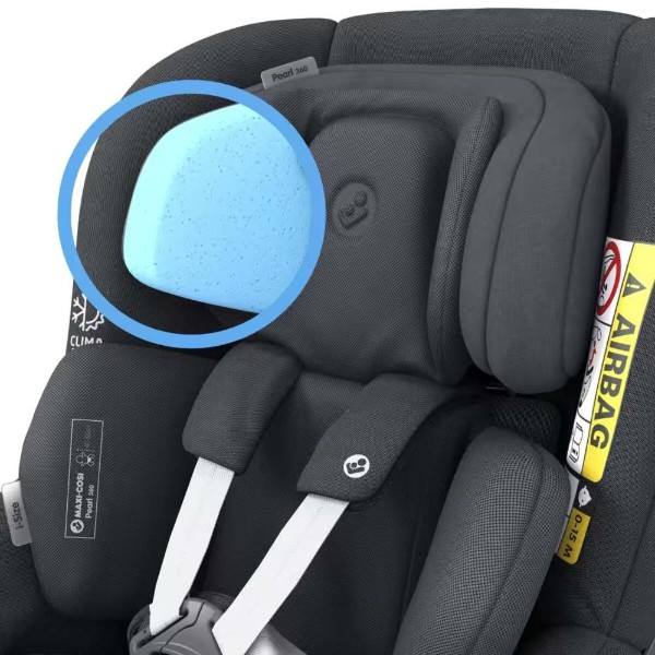 Фото - Автокресло Maxi-Cosi Pearl 360 2 Authentic Graphite