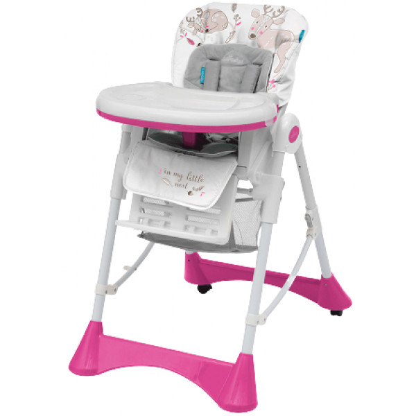 Фото - Стільчик для годування трансформер Baby Design Pepe New 08 Pink Фото - Стільчик для годування трансформер Baby Design Pepe New 08 Pink