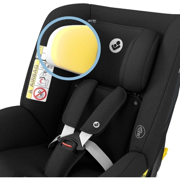 Фото - Уцінка - Автокрісло Maxi-Cosi Mica ECO i-Size Authentic Black