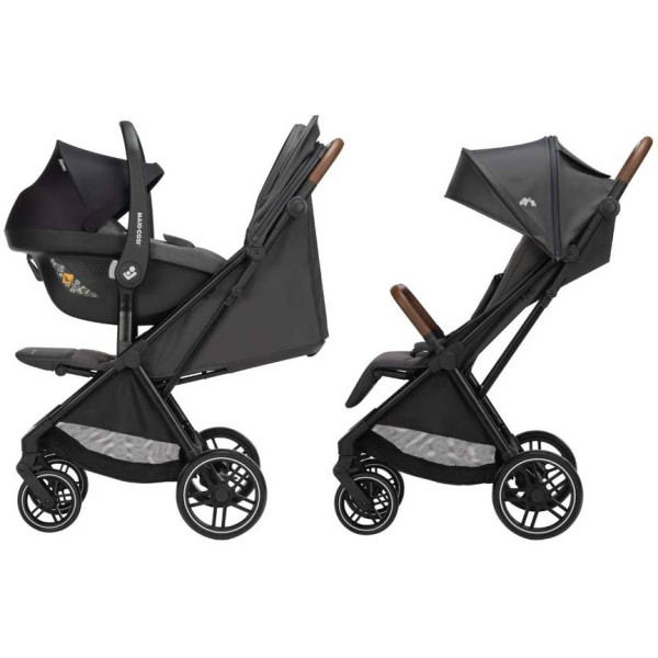 Фото - Коляска прогулочная Bebe Confort Indra Mineral Graphite