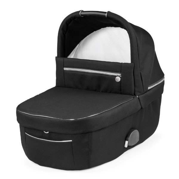 Фото - Коляска универсальная 3 в 1 Peg-Perego Veloce Black Shine Lounge (PACK-VEL31LG000005)
