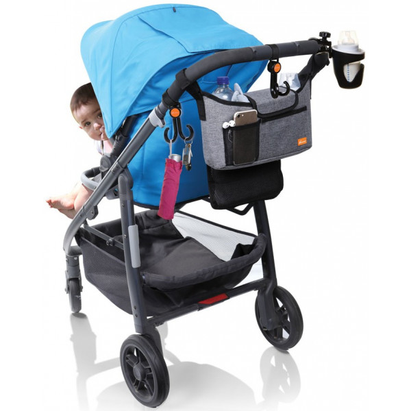 Фото - Набор аксессуаров для коляски DreamBaby GREY DENIM (G2285)