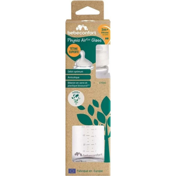 Фото - Пляшка для годування Bebe Confort Physio Air 270ml Sand 3+