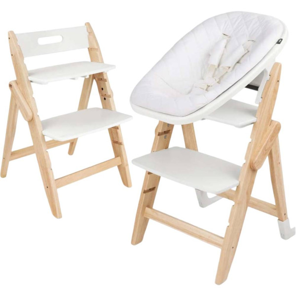 Фото - Стільчик для годування трансформер Moji YIPPY All-in-One Sets White Cloud (12004852213)