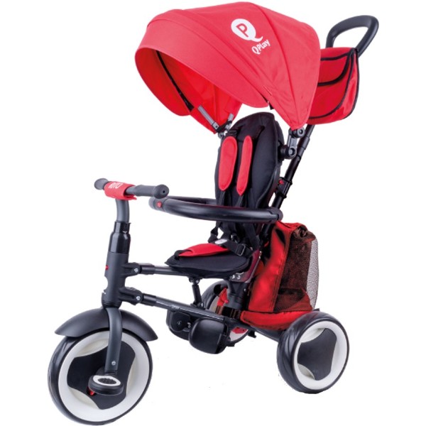 Фото - Триколісний велосипед Qplay Rito+ Eva Red (S380-8Red)