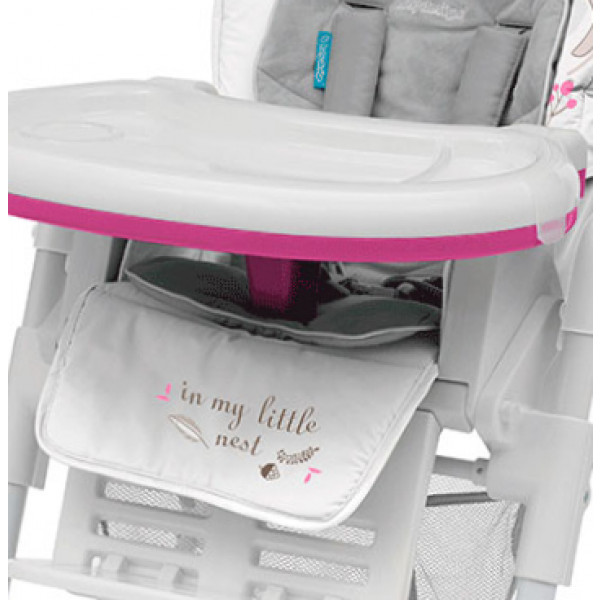 Фото - Стільчик для годування трансформер Baby Design Pepe New 08 Pink