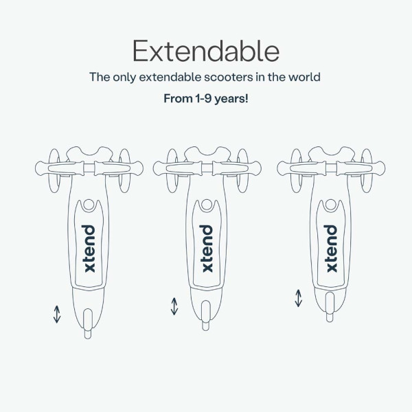 Фото - Трёхколёсный самокат smarTrike Xtend Mini-ride White (2501303)