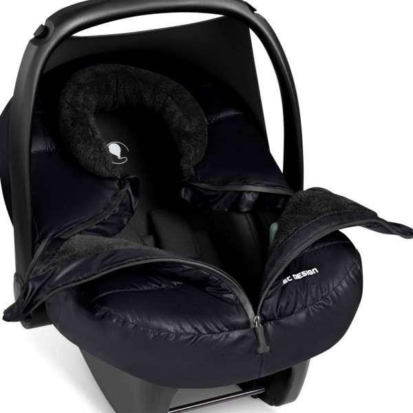 Фото - Спальний мішок до автокрісла ABC Design Tulip i-Size Black (12005311000)