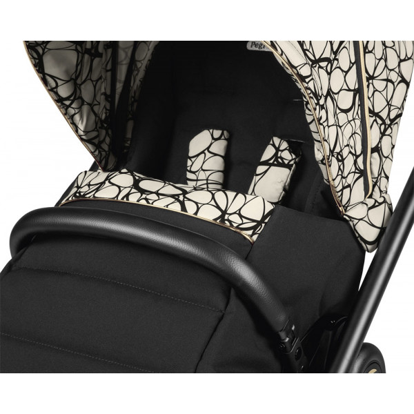 Фото - Коляска универсальная 3 в 1 Peg-Perego Veloce Grafic Gold Lounge (PACK-VEL31LG000002)