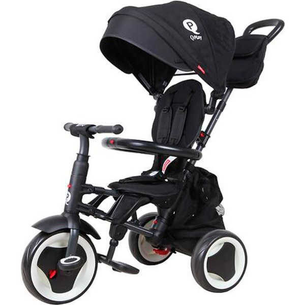 Фото - Триколісний велосипед Qplay Rito+ Eva Black (S380-8Black)