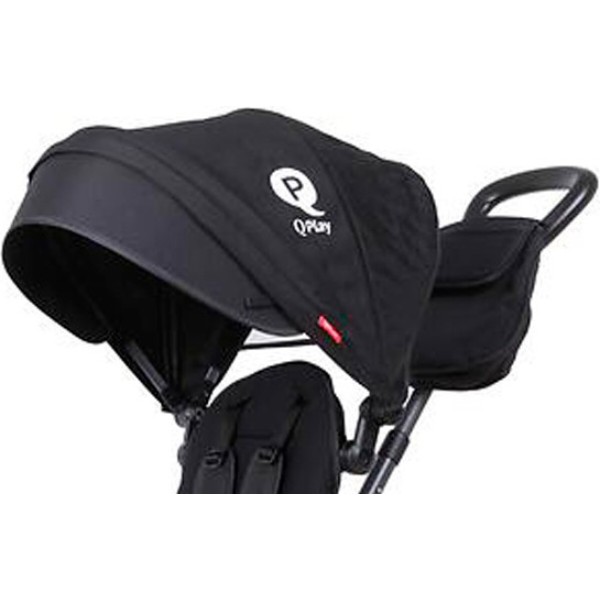 Фото - Триколісний велосипед Qplay Rito+ Eva Black (S380-8Black)