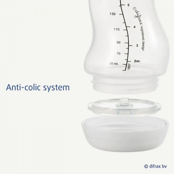 Фото - Пляшка для годування Difrax 170 мл S-bottle Natural (705 Ice)