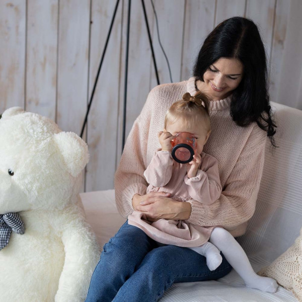 Фото - Чашка Baboo 170 мл Sea Life Pink (8-140)