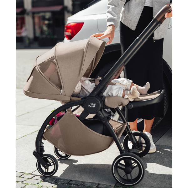 Фото - Коляска прогулочная Britax-Romer RIO Soft Taupe (2000041614)