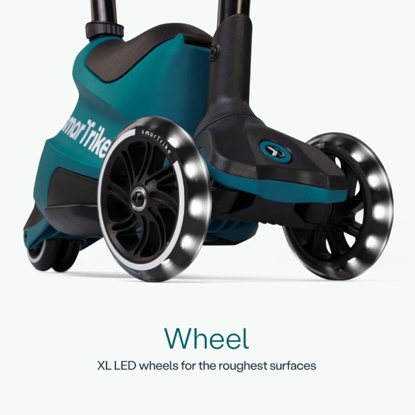 Фото - Трёхколёсный самокат smarTrike Xtend Plus Ride On Teal (2401305)