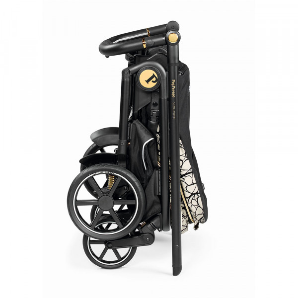 Фото - Коляска универсальная 3 в 1 Peg-Perego Veloce Grafic Gold Lounge (PACK-VEL31LG000002)