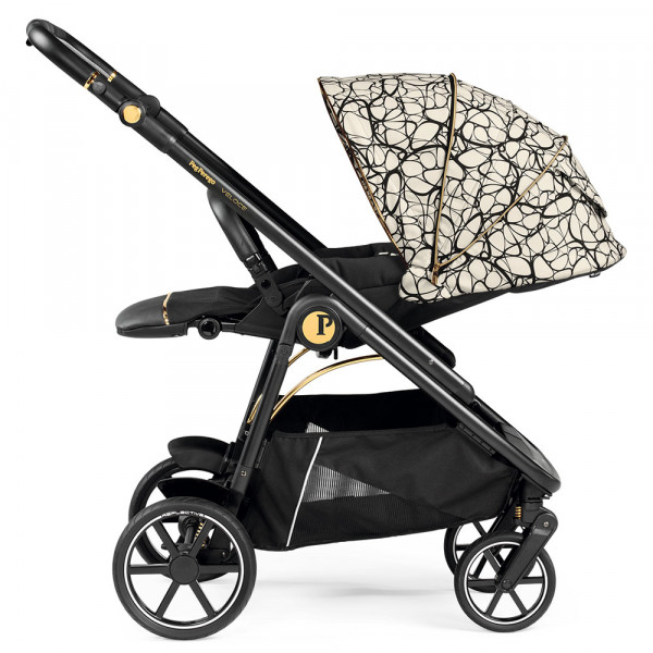 Фото - Коляска универсальная 3 в 1 Peg-Perego Veloce Grafic Gold Lounge (PACK-VEL31LG000002)