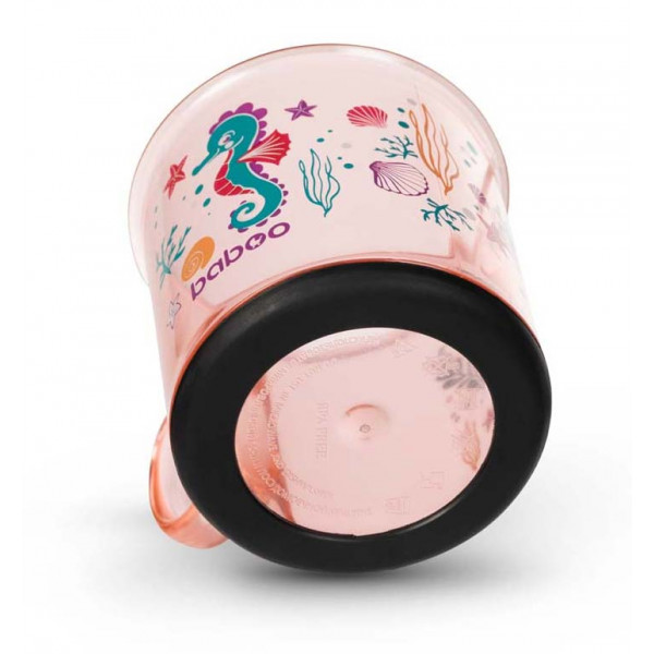 Фото - Чашка Baboo 170 мл Sea Life Pink (8-140)