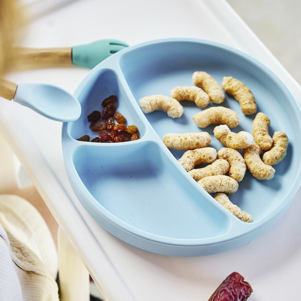 Фото - Тарелка для малыша MinikOiOi Portions - River Green (101050007)