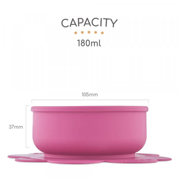 Фото - Тарілка для малюка Baboo Purple (9-036)