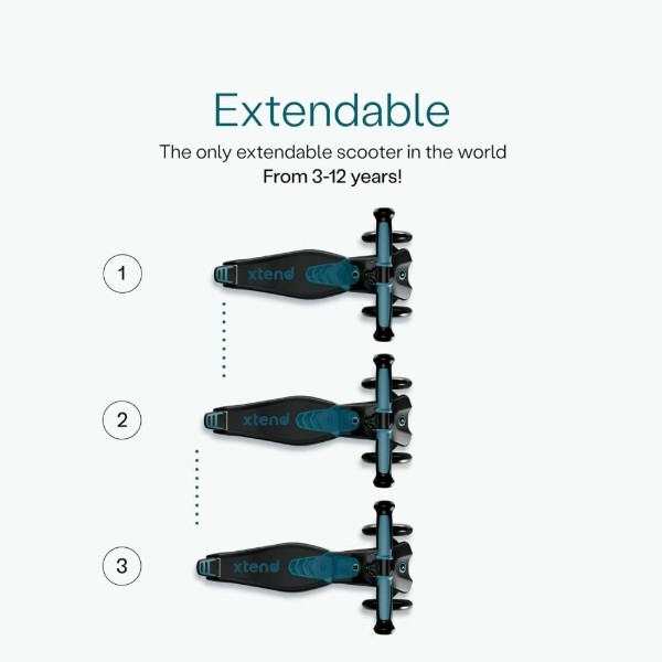 Фото - Трёхколёсный самокат smarTrike Xtend Plus Ride On Teal (2401305)