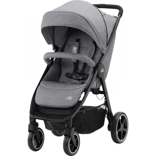 Фото - Коляска прогулянкова Britax-Romer B-Agile M Elephant Grey (2000032524)