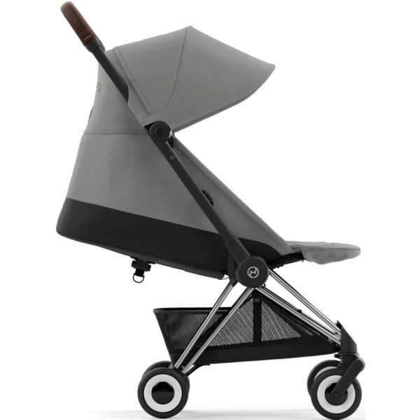 Фото - Коляска прогулянкова Cybex Coya Chrome Dark Brown Mirage Grey
