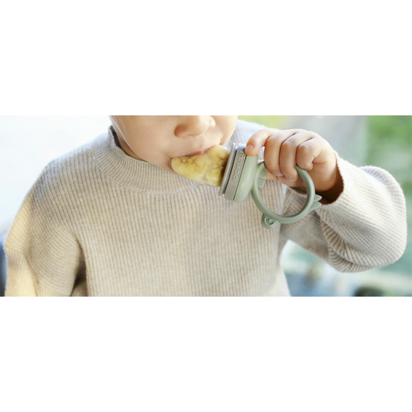 Фото - Ніблер дитячий MinikOiOi Pulps Mellow Yellow/Powder Grey (101130003)