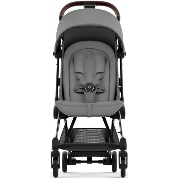Фото - Коляска прогулянкова Cybex Coya Chrome Dark Brown Mirage Grey