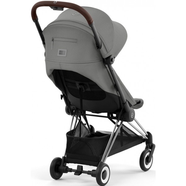 Фото - Коляска прогулянкова Cybex Coya Chrome Dark Brown Mirage Grey
