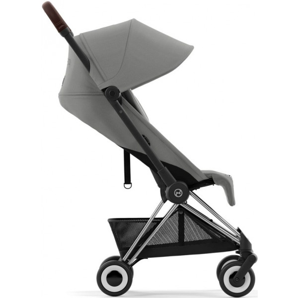 Фото - Коляска прогулянкова Cybex Coya Chrome Dark Brown Mirage Grey
