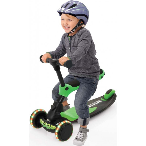 Фото - Трёхколёсный самокат HAUCK Neon Green