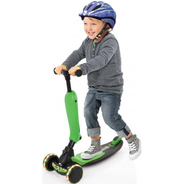 Фото - Трёхколёсный самокат HAUCK Neon Green