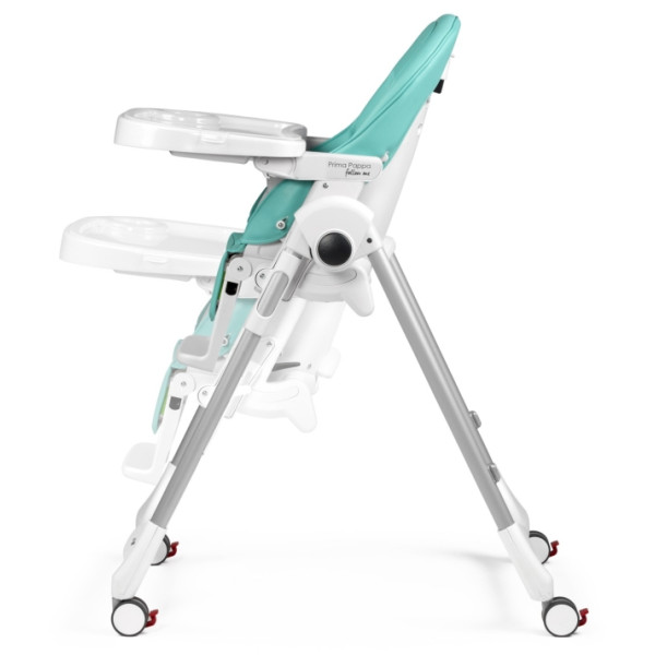 Фото - Стільчик для годування трансформер Peg-Perego Prima Pappa Follow Me Tahiti (бірюзовий) (IH01000000BL91)