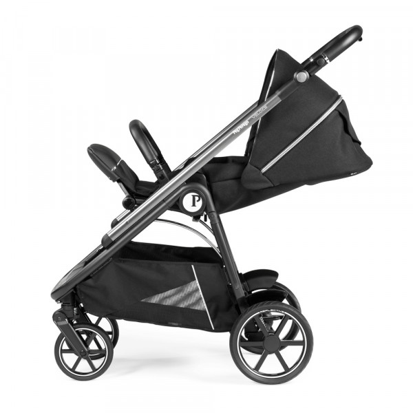 Фото - Коляска універсальна 2 в 1 Peg-Perego Veloce Black Shine (PACK-VEL2100000005)