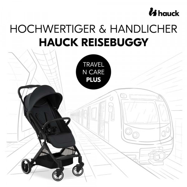 Фото - Коляска прогулочная HAUCK Travel N Care Plus Black