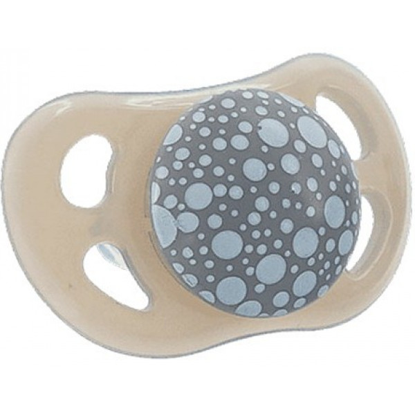 Фото - Ортодонтическая пустышка Twistshake Pastel Grey White 2 шт. 0-6 мес (78594)