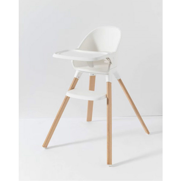 Фото - Стільчик для годування класичний Twistshake White (78888)