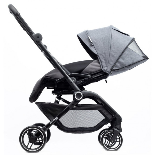 Фото - Коляска прогулянкова Hamilton by Yoop T1 Dark Grey (65573)