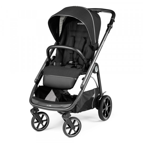 Фото - Коляска універсальна 2 в 1 Peg-Perego Veloce Black Shine (PACK-VEL2100000005)