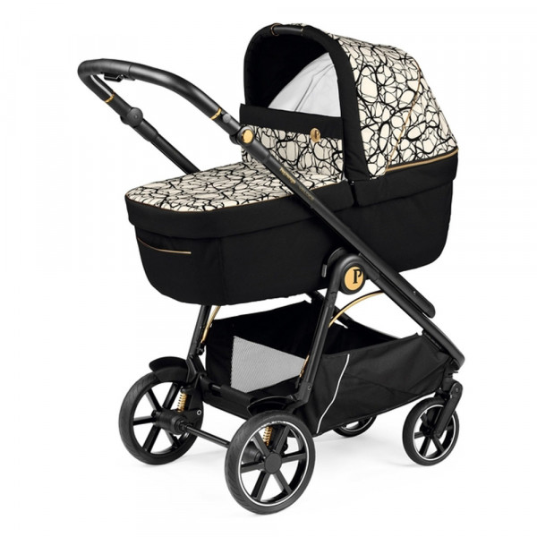 Фото - Коляска универсальная 3 в 1 Peg-Perego Veloce Grafic Gold Lounge (PACK-VEL31LG000002)
