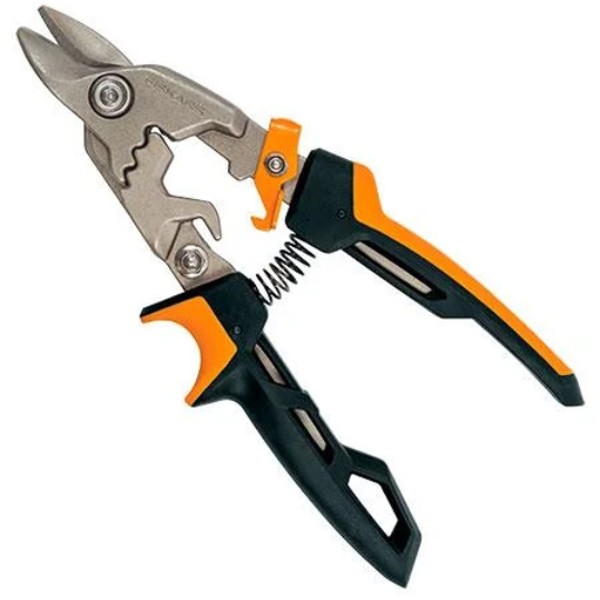 Фото - Ножницы по металлу Fiskars PowerGear (1027212)