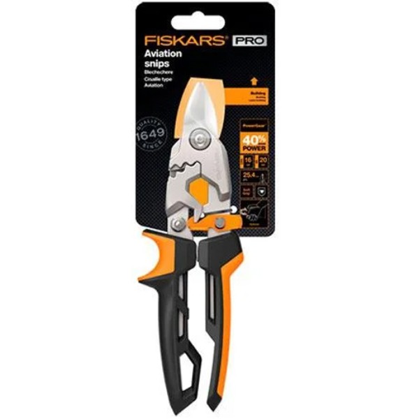 Фото - Ножницы по металлу Fiskars PowerGear (1027212)