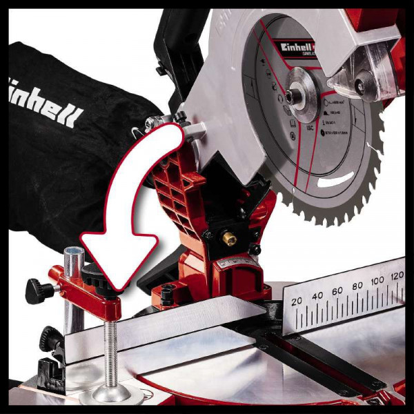 Фото - Пила торцева Einhell TE-MS 18/210 Li - Solo (4300890)